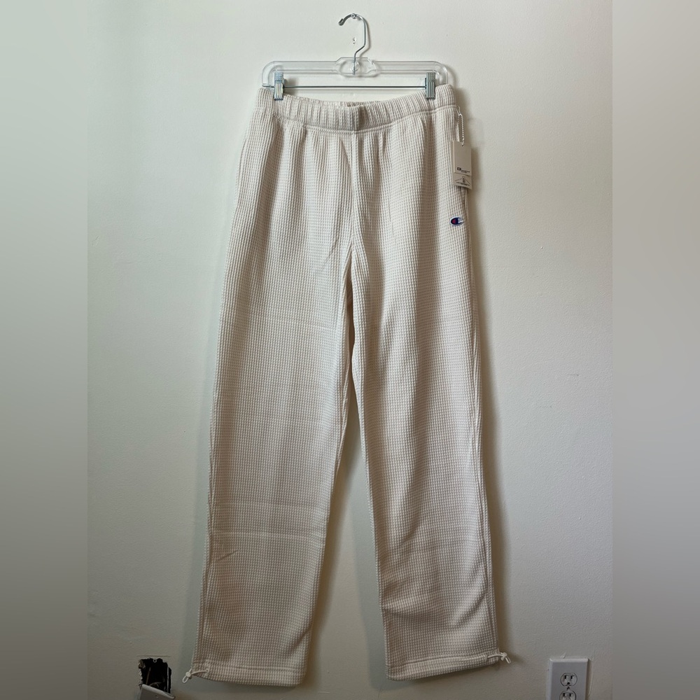 Champion Men’s Waffle Knit Thermal Sweats